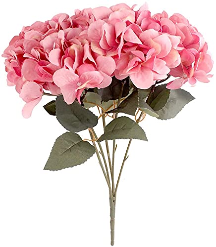 Artificial Hydrangea 5 big head bouquets office family party decoration