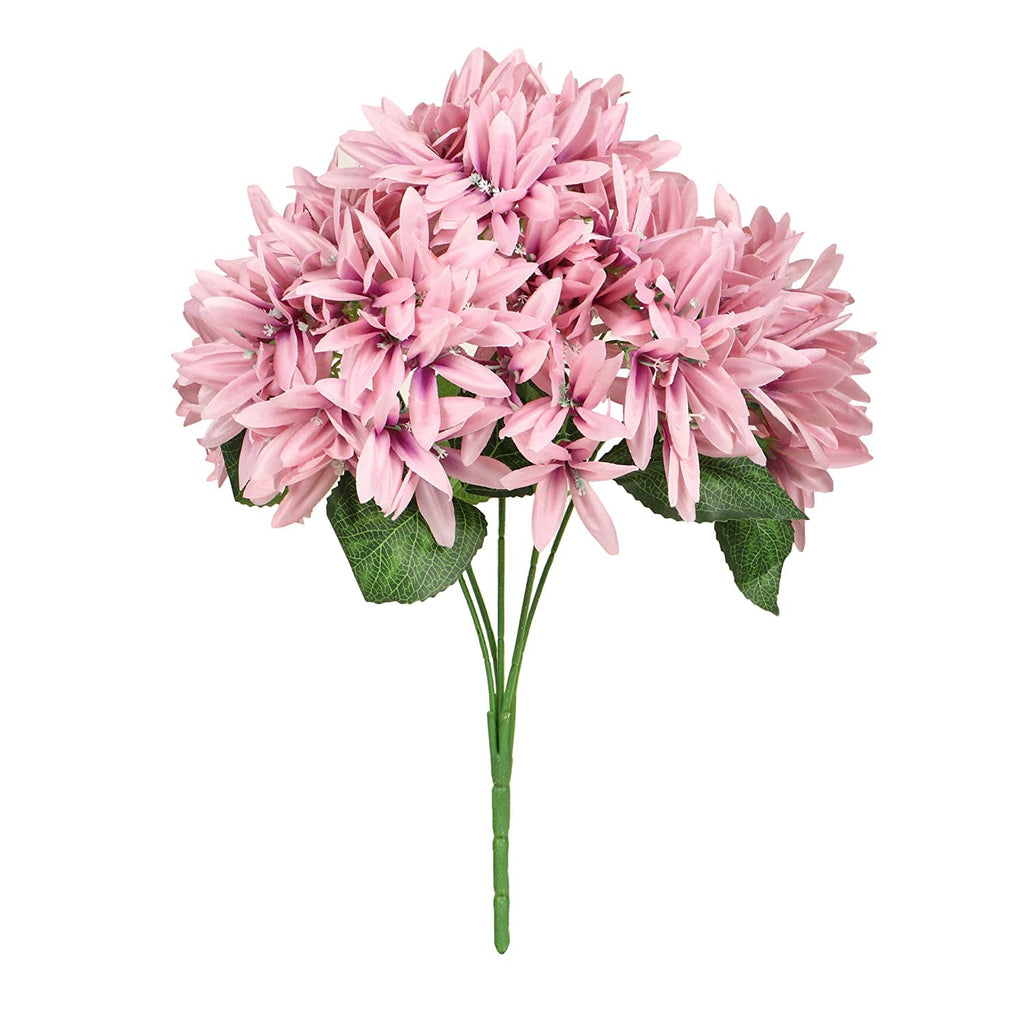 TIED RIBBONS Artificial Flower Bunch (Pink)